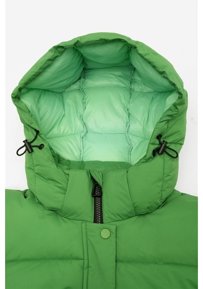Only Onlann Premium Puffer Jkt Short Otw Kadın Mont-27210 - Yeşil