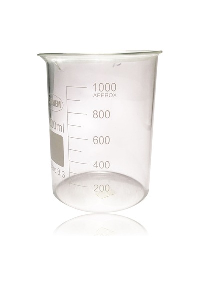Achem 1000Ml Cam Beher Kısa Form