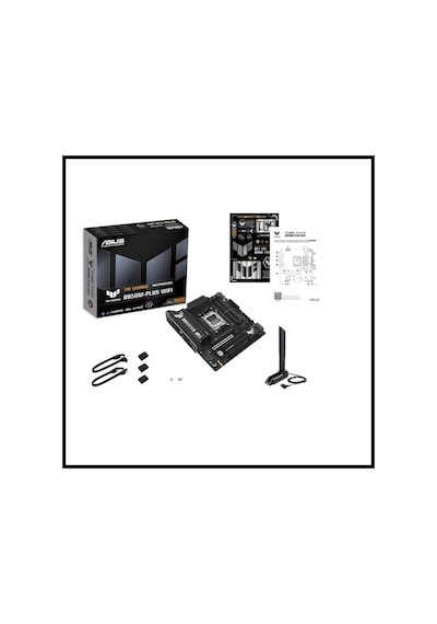 Asus Tuf Gamıng B850m-plus Wıfı, 4xddr5, 3x M.2, Hdmı, Dp, Type-c, Wi-fi 6e, Bluetooth V5.3, Am5 Sok
