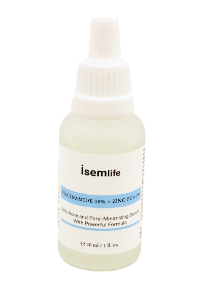 İsemlife Niacinamide 10 % + Zinc PCA1% Akne Sivilce Leke Karşıtı Serum 30 ML