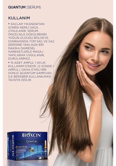 Bioxcin Quantum Saç Bakım Serumu 6 Ml X 15 2 Adet