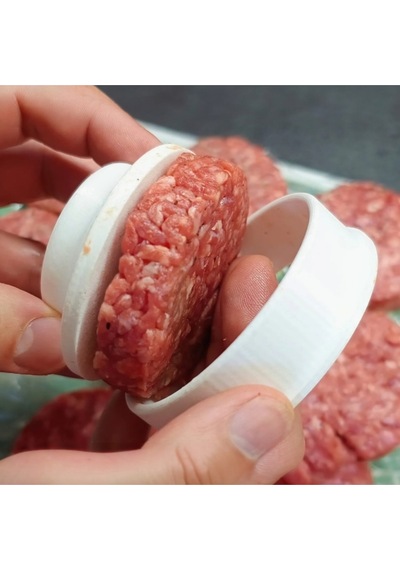 Mini Burger Ve Köfte Şekillendirici - 70mm X 15mm