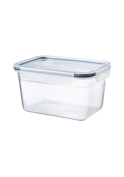 2.0 Litre Kapaklı Saklama Kabı Plastik-kapaklı-dikdörtgen Saklama Kabı