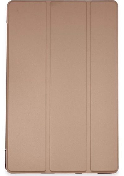 Newface Apple iPad Uyumlu Pro 13 2024 Kılıf Tablet Smart Kılıf - Rose Gold Tablet Kılıfı
