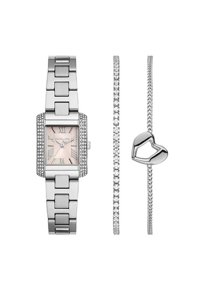 Michael Kors Mk7514set Kadın Kol Saati Ve Bileklik Seti Metalik Gri