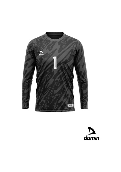 Hnc Sport Uzun Kol Siyah Kamuflaj Desenli Kaleci Forması Futbol Forması Maç Forma Ve Şort Seti