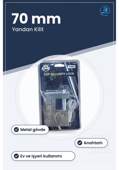 Yandan Kilit 70 Mm Çok Amaçlı Güvenlik Kilidi Ev Ve İşyeri İçin Y