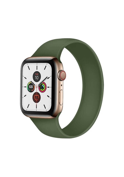 Apple Uyumlu Watch Ultra 49mm Kordon Krd-31 Solo Loop Medium Strap Kayış - Pembe