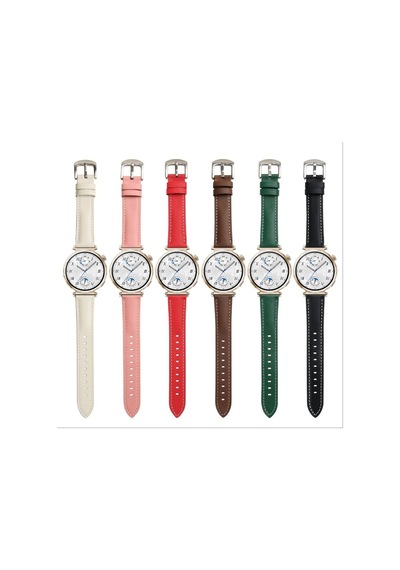 Huawei Watch Gt 6/5/4 41mm -gt 5 Pro 42mm 18mm Uyumlu Kordon Deri Kordon 29