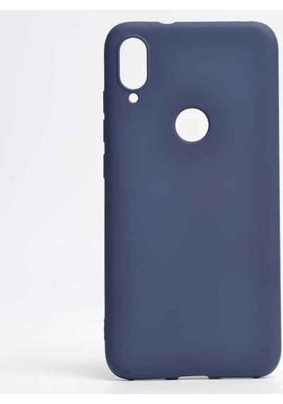 Xiaomi Mi Play Kılıf Zore Premier Silikon Kapak Lacivert