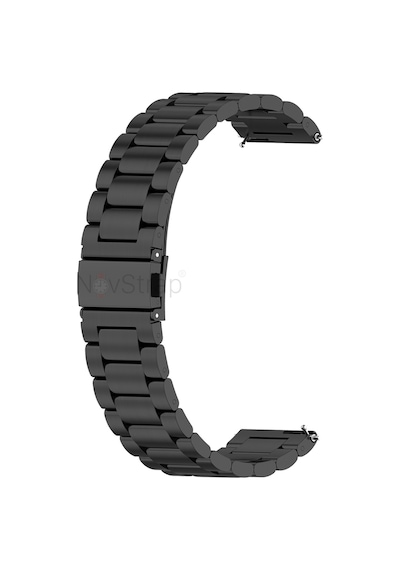 Novstrap Huawei Watch Gt4 41mm İle Uyumlu Kordon 18mm Pimli Çelik Metal Kordon Kayış