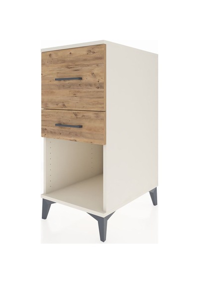 Kronos Komodin 2 Çekmeceli 44x59x96 Aytaşı-çam Aytaşı