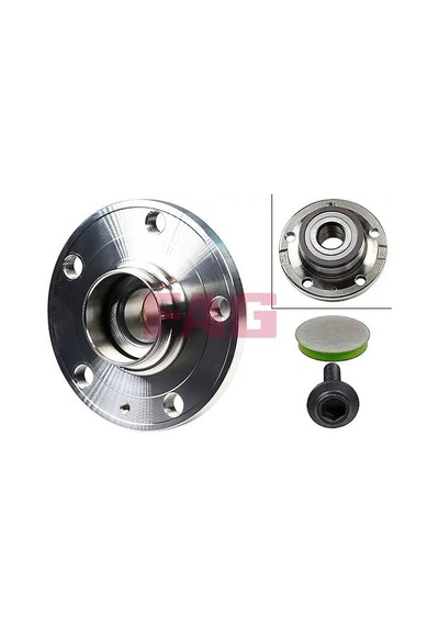Vw Touran Arka Poyra 2003-2010 Fag 713610830