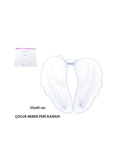 Bebek &amp Çocuk Peri Kanadı Kostüm Tamamlayıcı Kanat 35x45 Cm 3+