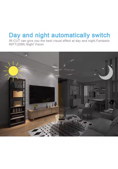 3mp Full Hd Wifi Iç & Dış Mekan Balık Gözü Güvenlik Kamerası