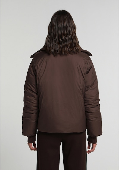 Colin's Colins Regular Fit High Neck Fermuarlı Astarlı Suya Dayanıklı Kadın Kahverengi Mont Cl1082094 Q1.v1 Dbr Koyu Kahverengi