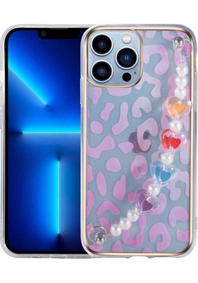 Apple Uyumlu iPhone 13 Pro Max Kılıf Zore Pilla Kapak Pembe