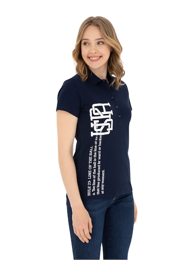 U.S. Polo Assn. Kadın Polo Yaka Tişört 1831928 Lacivert