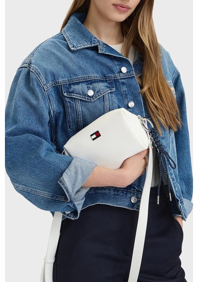 Tommy Jeans Bayan Çanta Aw0aw18456 Ybl Beyaz