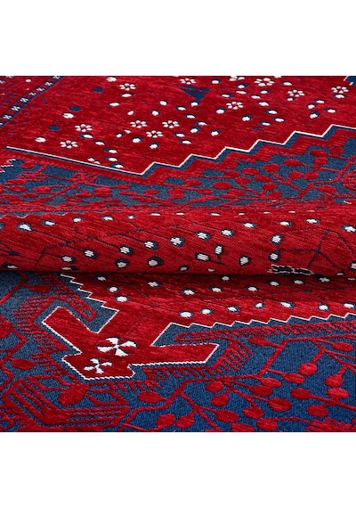 Anatolıa Halı Sahra -kırmızı / Lacivert -oturma Odası, Salon -kolay Temizlenebilir 4237849