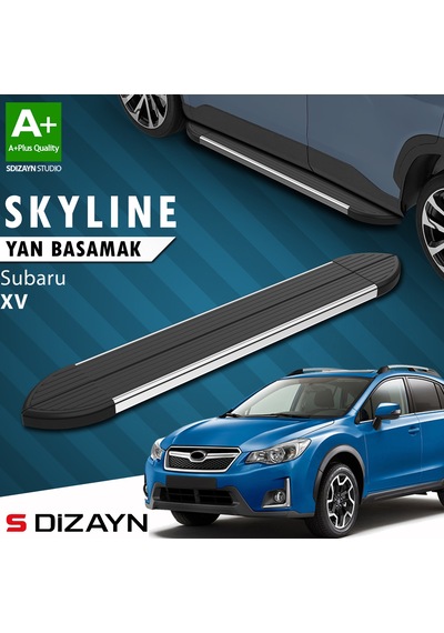 S-dizayn Subaru Xv Skyline Krom Yan Basamak 173 Cm 2011-2017 A+ Kalite