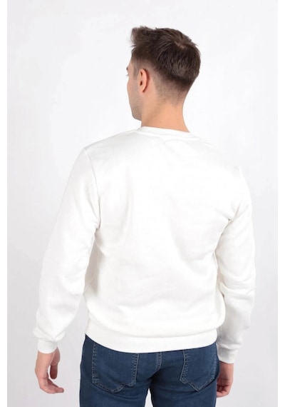 Cazador Erkek Sweatshirt Ekru 5140 25ke90000060 E90011 Ekru