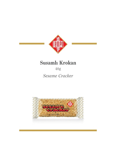 Susam Krokan 40 G X 12 Adet - Sesame Cracker