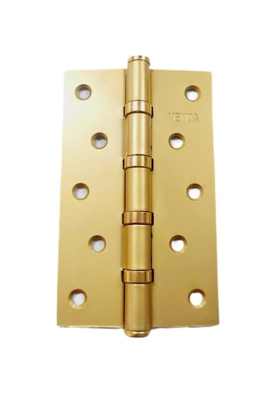 Mat Sarı Kapı Menteşesi 3 X 3.5 X 3.5 X 12,5 2 Adet