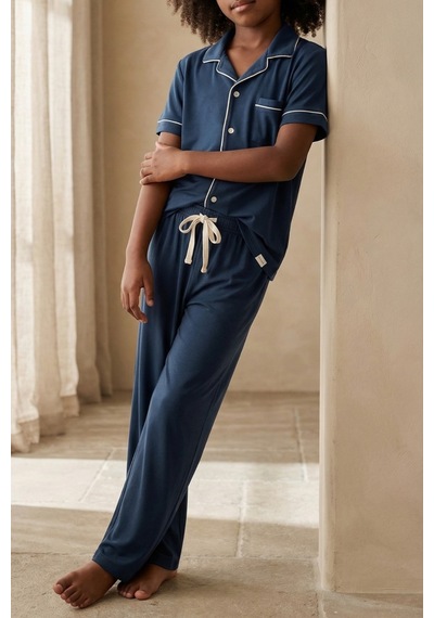 Katia&bony Kız Çocuk Silver Pijama Takımı Lacivert