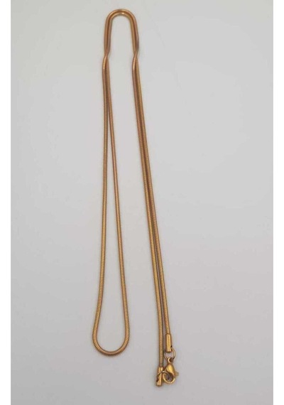 Vog Solucan Model Rose Renk 2mm 80 Cm Çelik Kolye