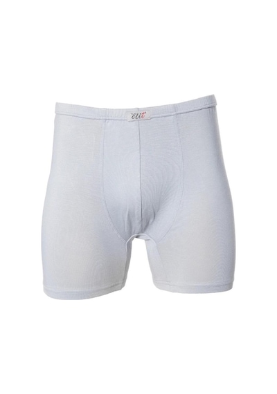 3 Adet Tutku Elit Erkek Bambu Elastanlı Boxer 1254 Beyaz