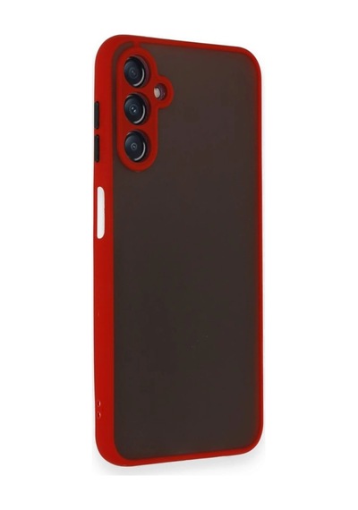 Newface - 310 - Samsung Galaxy A25 5g Kılıf Montreal Silikon Kapak - Edntrend - - Kırmızı