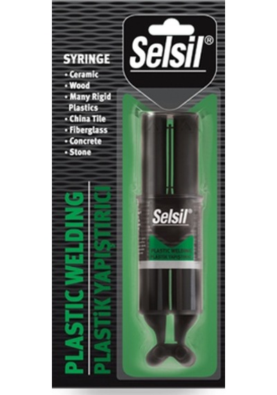 Selsil Plastik Yapıştırıcı Enjektör 28G