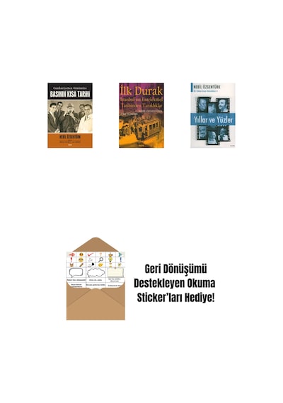 Basının Kısa Tarihi + İlk Durak + Yıllar Ve Yüzler + Okuma Sticker'ları