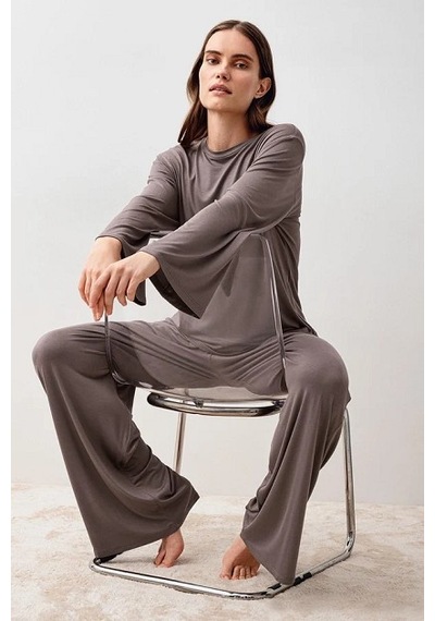 Artış Collection Artış 20210 Bayan Pijama Takımı VİZON