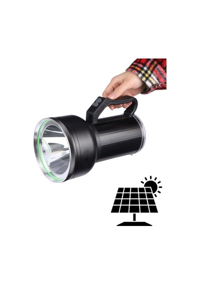 Watton Gt Led Güneş Solar Ledli Fener Watton Wt-415 Açık Gri