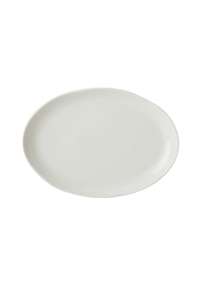 Mudo Home Aspendos Kayık Tabak 27cm Beyaz