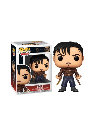 Funko Pop Mortal Kombat Cole Figürü