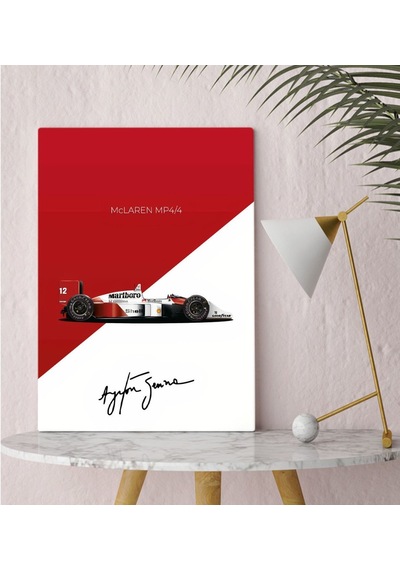 Bk Gift Formula 1 Tasarımlı Kanvas Tablo 30x50cm-13