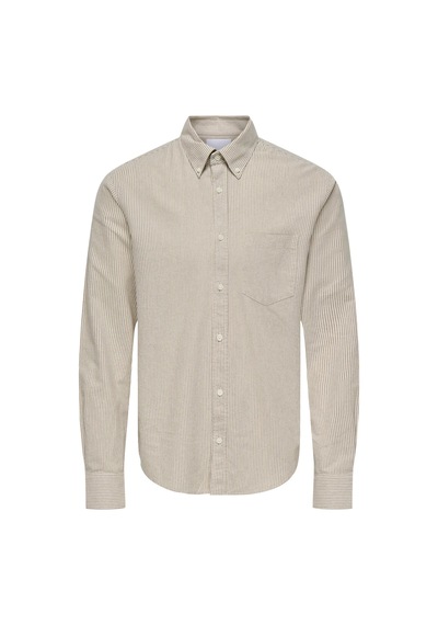 Jack & Jones Only & Sons 22034511 Erkek Gömlek Bej
