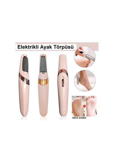 Elektrikli Pedikür Ve Nasır Temizleyici Aleti Evde Profesyonel Ayak Bakımı Try990222