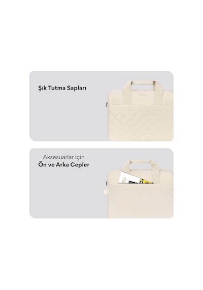 Mack Mcc-904 14.1 İksy Notebook Çantası Latte