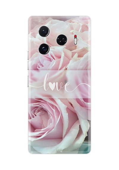 Tecno Spark Go 2023 Kılıf Hayat Serisi Desenli Love White Flowers-ürün Kodu 2012