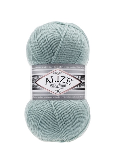 Alize Süperlana Tığ El Örgü İpi (5 Li Paket) - 463-Mint
