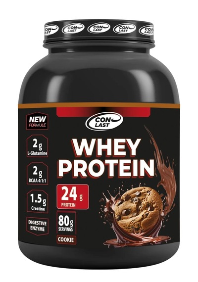 Conlast Whey Protein Kurabiyeli 2000g 24 G Yüksek Protein Yenilenen Aromasıyla Kurabiye
