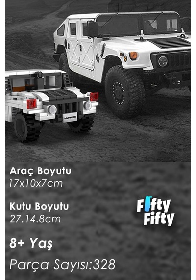 Cada Humvee -c55022w 328 Parça Oyuncak Yapım Seti