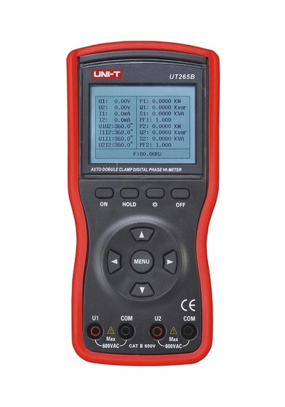 Unit Ut-265b Akıllı 2 Fazlı Kelepçe Voltammetre