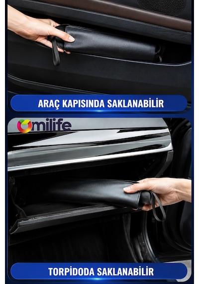 Katlanabilir Araç Ön Cam Güneşliği Şemsiye Tip Oto Güneş Koruyucu 130 X 70 Cm