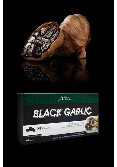 Ahmet Arifoğlu Siyah Sarımsak (Black Garlic) 60 Tablet
