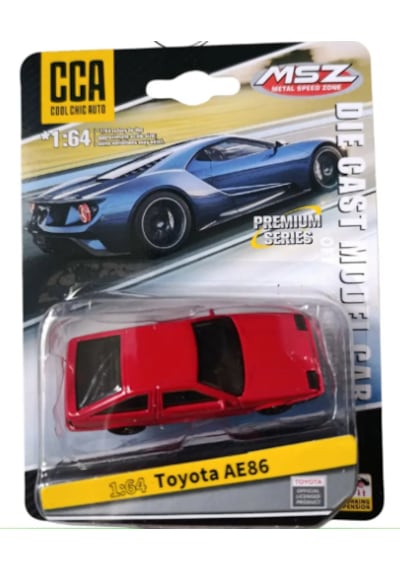 Cca 1/64 Toyota Ae86 Kırmızı